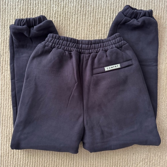 Comfrt Navy Jogger Sweat Pants - M BRAND NEW - Picture 3 of 3